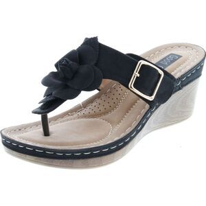Gc Shoes Flora Black Fl Womens sandals 7.5 NEW